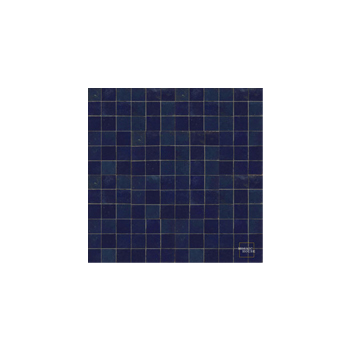 Mosaic House Moroccan tile Elysee XS 3 Midnight Blue,    solid zellige, mosaic, zellij, field, pattern, glaze, simple, classic, grid, squares 